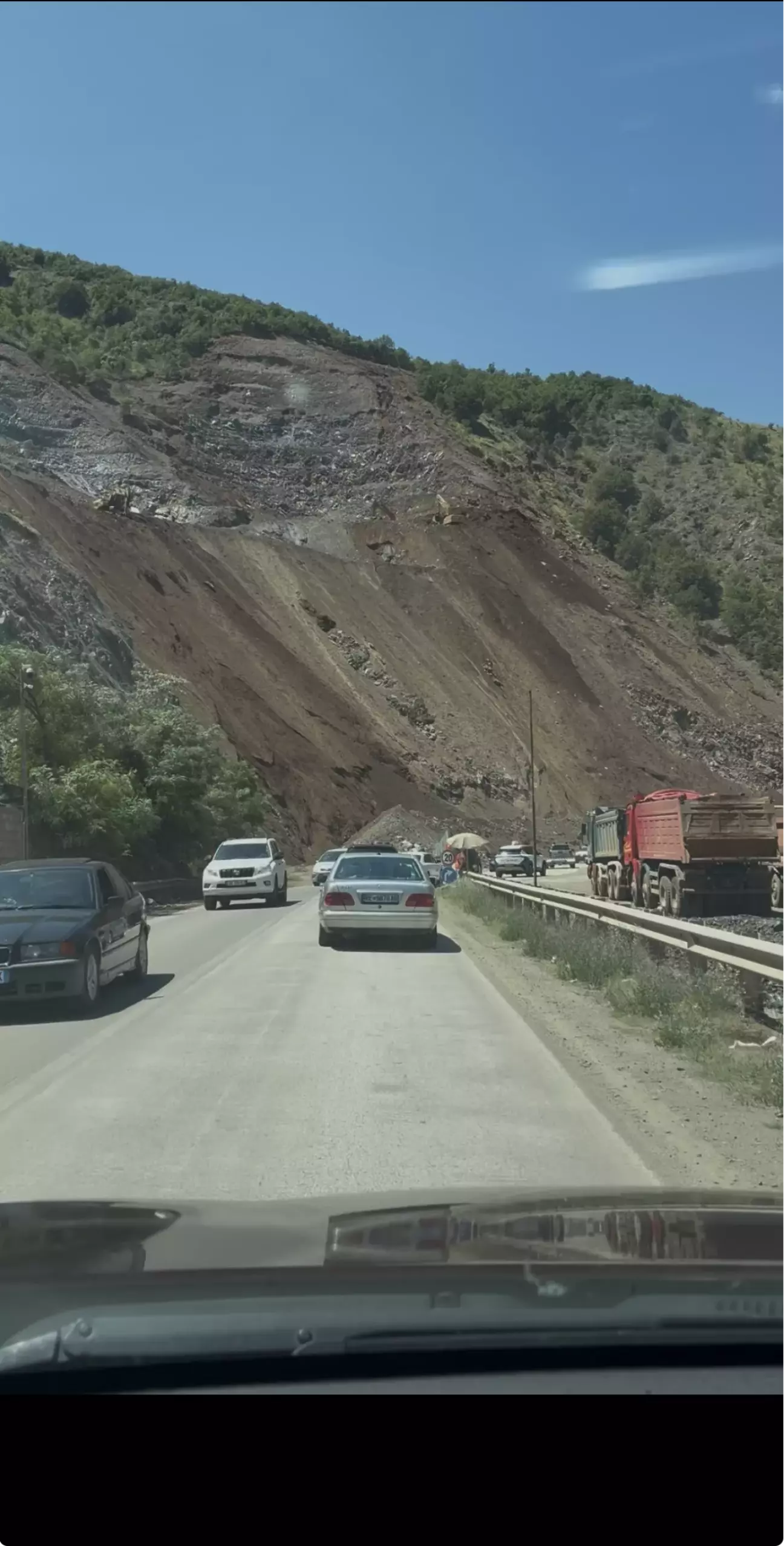 типовід гірські перевали та дороги Албанії