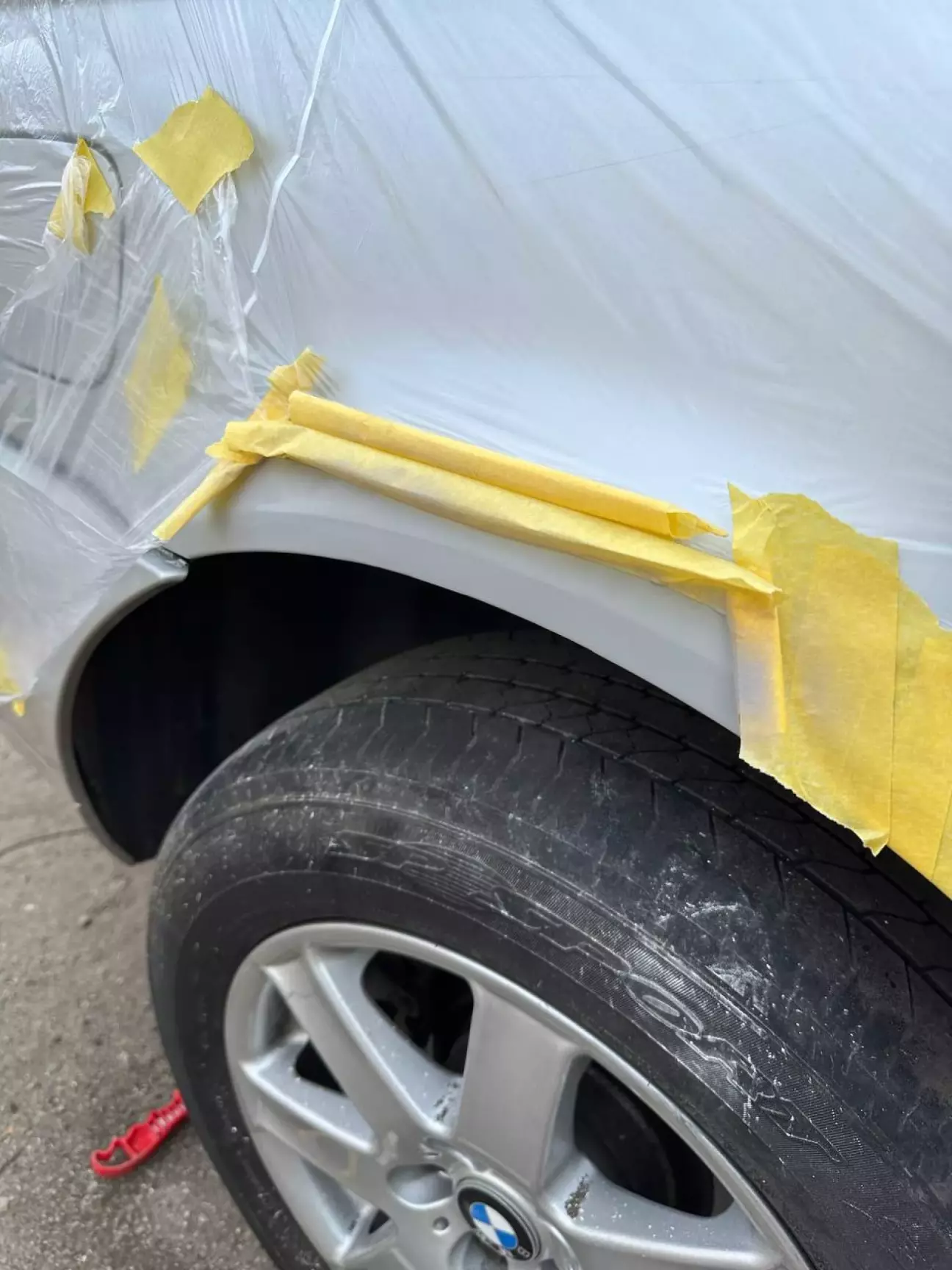 наношу опять грунт эпоксидный и жду