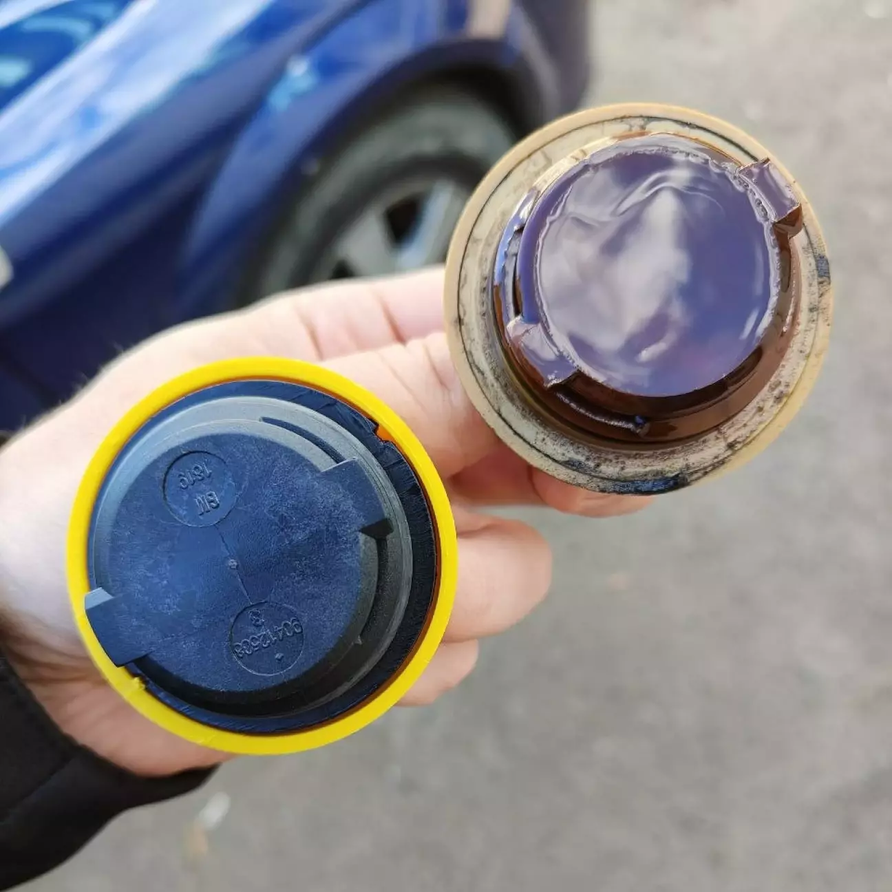 порівняння гумових ущільнювачів та стану кришок