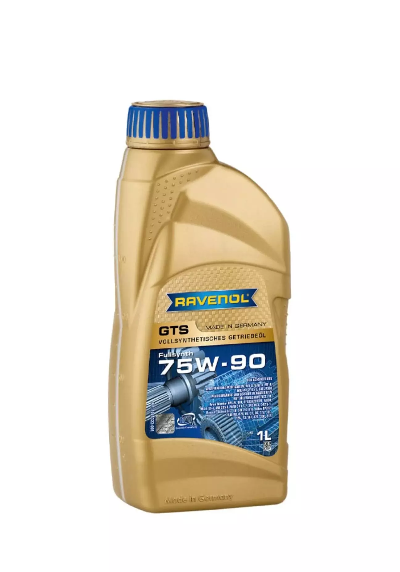 масло в редуктора RAVENOL Gear Trans Synth GTS SAE 75W‑90
